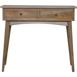 Artisan Furniture Massief Houten Sidetable met 2 Laden