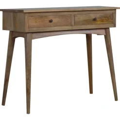Artisan Furniture Massief Houten Sidetable met 2 Laden