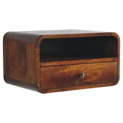 Artisan Furniture Massief Houten Vloeiende Eiken Sidetable