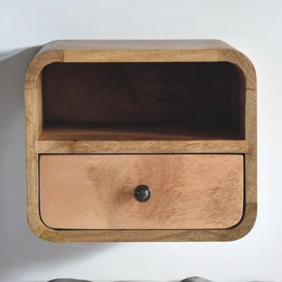 Artisan Furniture Massief Houten Wandtafeltje