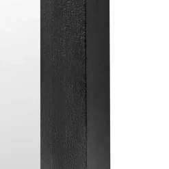 Spiegels-Beliani MASSILLY - Wandspiegel - Zwart - 43 x 69 cm - Metaal