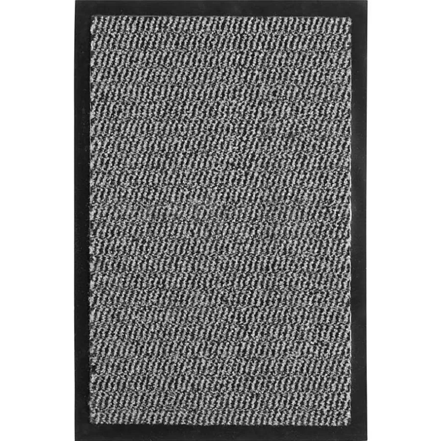 Leen Bakker Mat Paris - antraciet - 60x80 cm