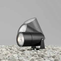 Staande Lampen-Maytoni Outdoor - Landschapsverlichting Bern - Grafiet - Ø10,8