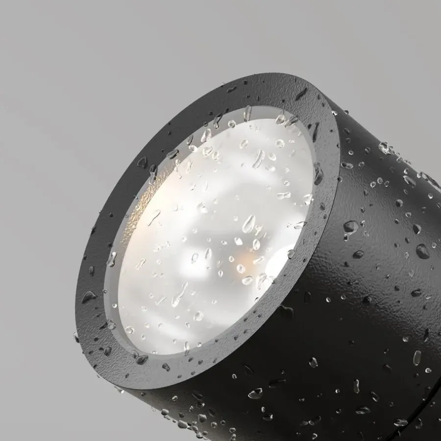 Staande Lampen-Maytoni Outdoor - Landschapsverlichting Bern - Grafiet - Ø10,8