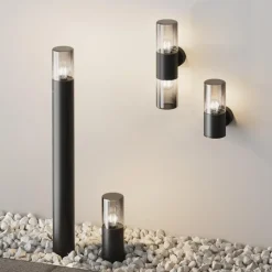 Staande Lampen-Maytoni Outdoor - Landschapsverlichting Amas - Grafiet - Ø8