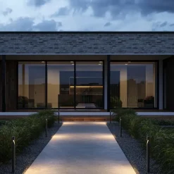 Maytoni Outdoor - Landschapsverlichting Hagen - Grafiet - Ø5