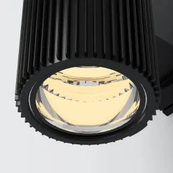 Wandlampen-Maytoni Outdoor - Wandlamp Rando - Zwart - Ø9,5
