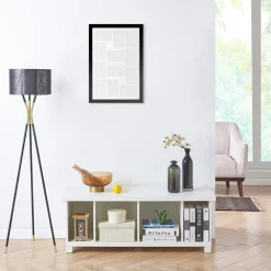 Merkloos MDF Fotokader - voor 12 Foto's van 10x15cm - Fotolijst 40x60cm - Zwart