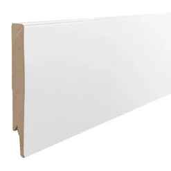 Leen Bakker MDF plint - wit - 240x1,4x12 cm