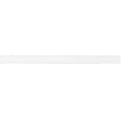 Leen Bakker MDF plint - wit frans - 240x1,4x7,5 cm