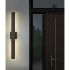 Wandlampen-Beliani MELGAM - Wandlamp - Zwart - Ijzer