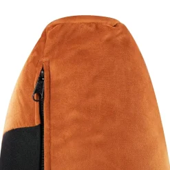 Beliani MELLE - Tweepersoonsbed - Oranje - 180 x 200 cm - Fluweel