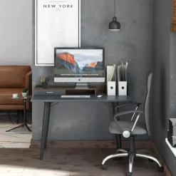 Dorel Home Memphis - Bureau in walnoot look/grijs