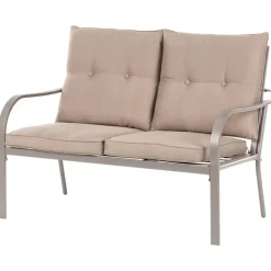 Leen Bakker MESTRINO - Loungeset 4-zits - Beige - Staal