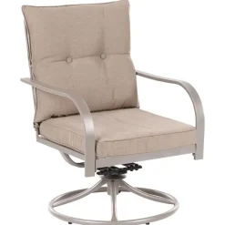 Leen Bakker MESTRINO - Loungeset 4-zits - Beige - Staal