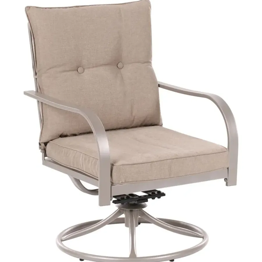 Leen Bakker MESTRINO - Loungeset 4-zits - Beige - Staal