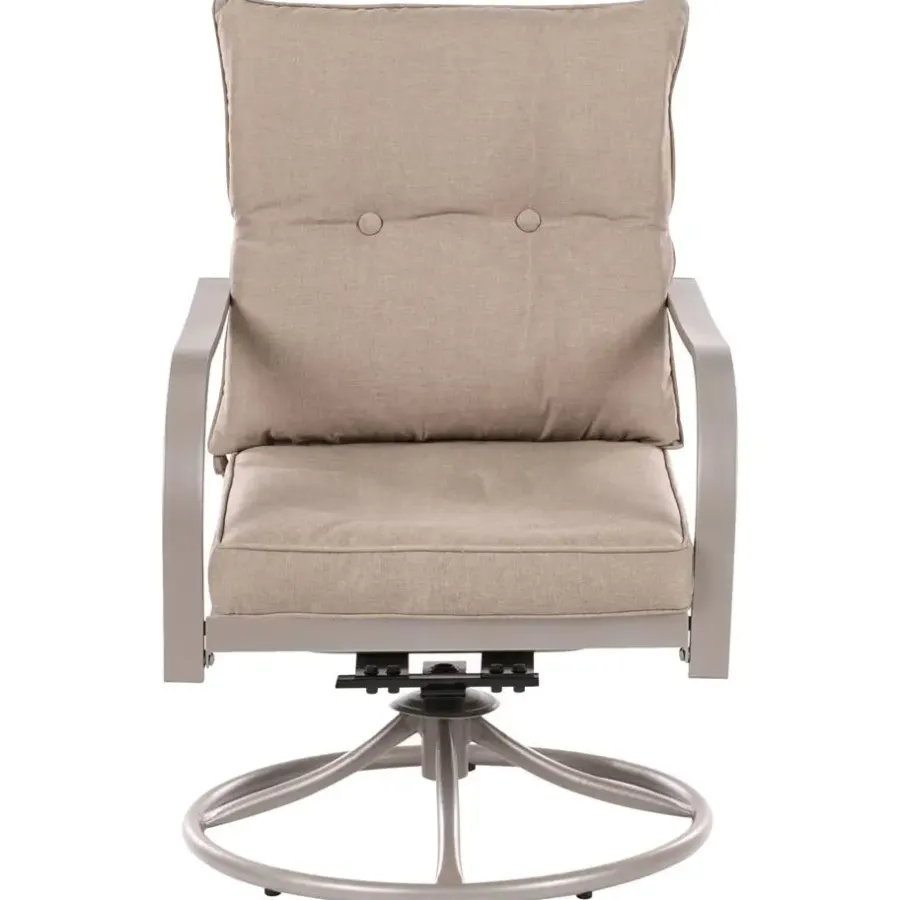 Leen Bakker MESTRINO - Loungeset 4-zits - Beige - Staal