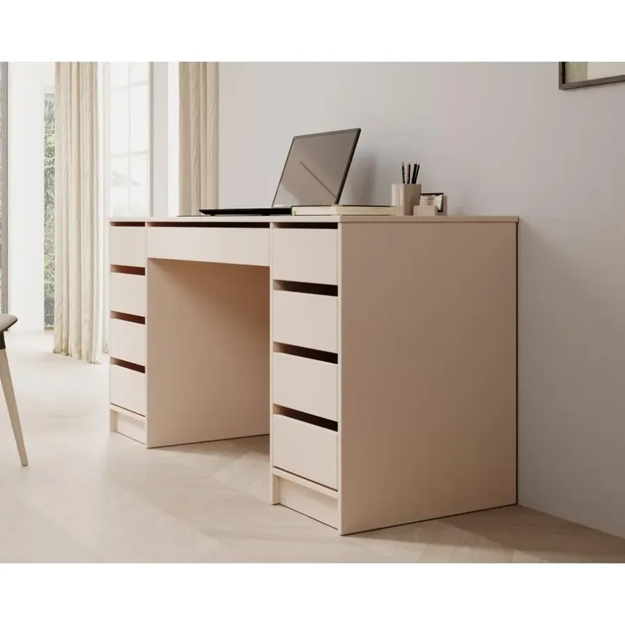 Bureaus-Meubella - Bureau Avio 2 - Beige - 154 cm