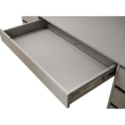 Meubella - Bureau Avio 2 - Wit - 154 cm
