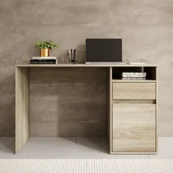 Bureaus-Meubella - Bureau Babot - Eiken 1 - 120 cm