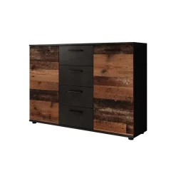 Dressoirs-Meubella - Dressoir Bellini - Grijs - 120 cm