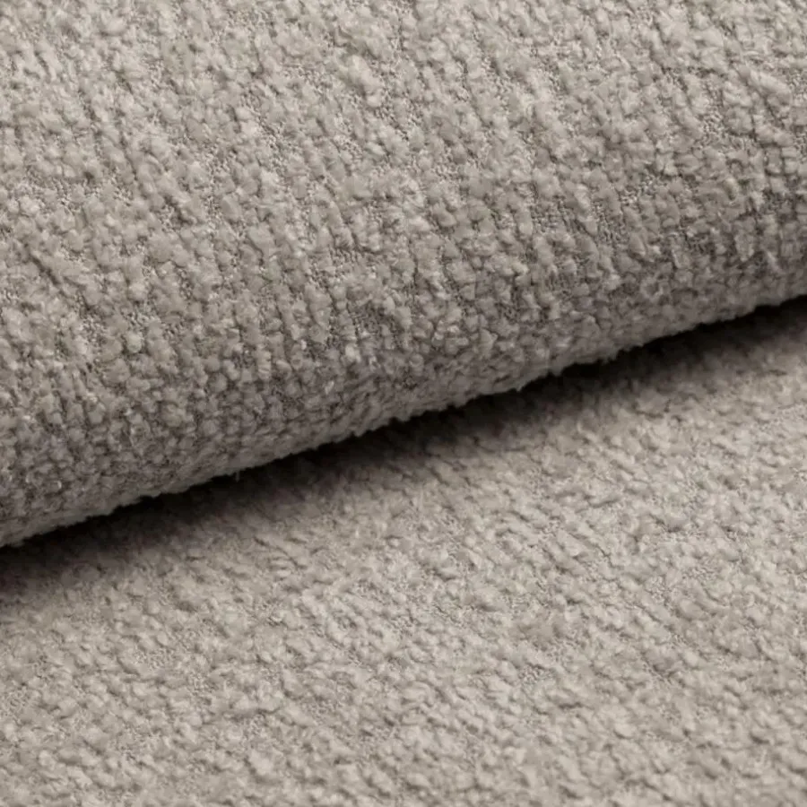Hoekbanken-Meubella - Hoekbank Monet - Beige - Teddystof - Boucle - Rechts