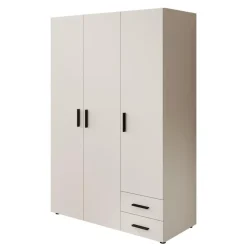 Kledingkasten|Kledingkasten-Meubella - Kledingkast Bellini - Wit - 120 cm