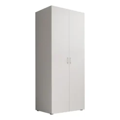 Kledingkasten|Kledingkasten-Meubella - Kledingkast Bernd - Wit - 74 cm