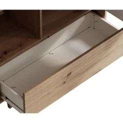 Kledingkasten|Kledingkasten-Meubella - Kledingkast Fuzeta - Eiken - 92 cm