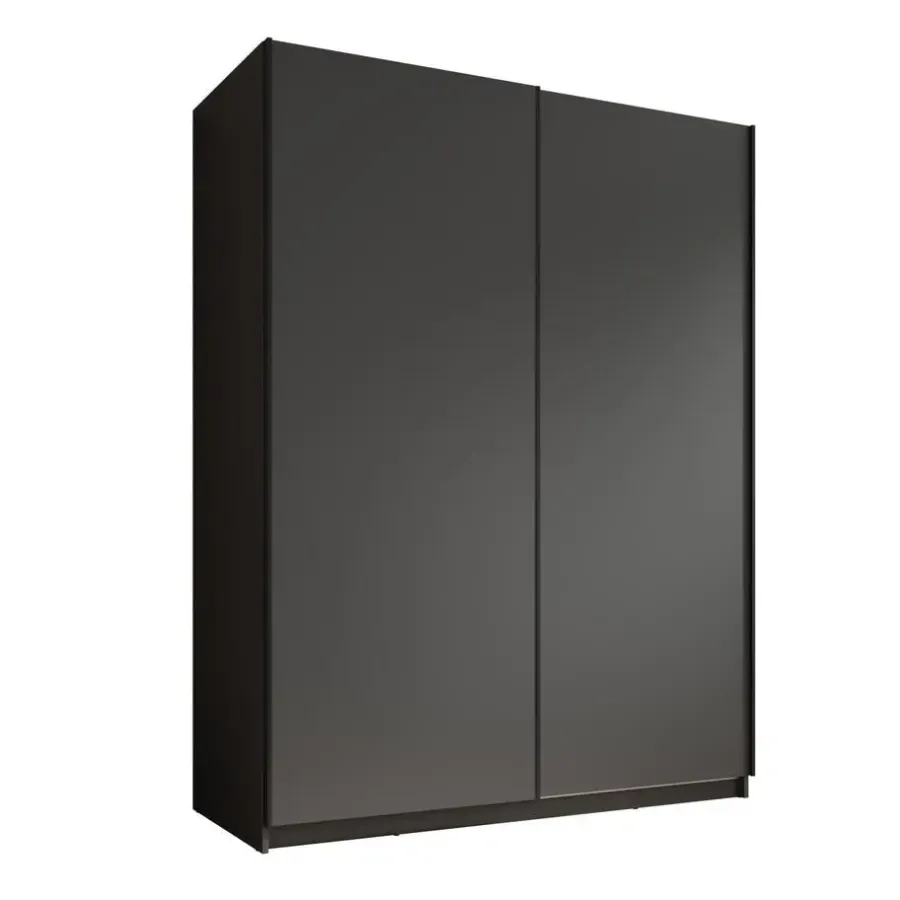 Meubella - Kledingkast Ganaro - Grijs - 150 cm