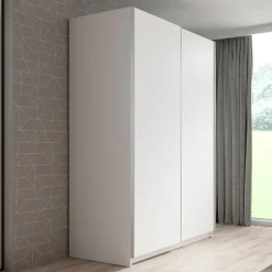 Meubella - Kledingkast Ganaro - Wit - 150 cm