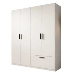 Meubella - Kledingkast Lillian - Wit - 180 cm