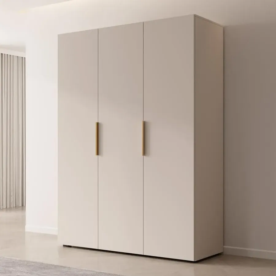 Draaideurkasten-Meubella - Kledingkast Marquesa - Beige - 150 cm