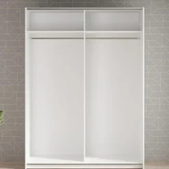 Meubella - Kledingkast Mendoza - Wit - 150 cm