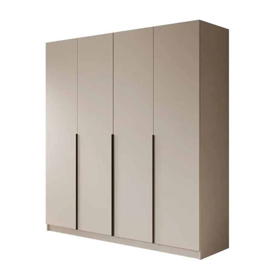 Draaideurkasten-Meubella - Kledingkast Sabre - Beige - 200 cm