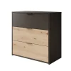 Meubella - Ladekast Augustus - Eiken - 80 cm