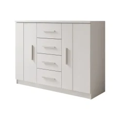Dressoirs-Meubella - Ladekast Blake - Wit - 120 cm