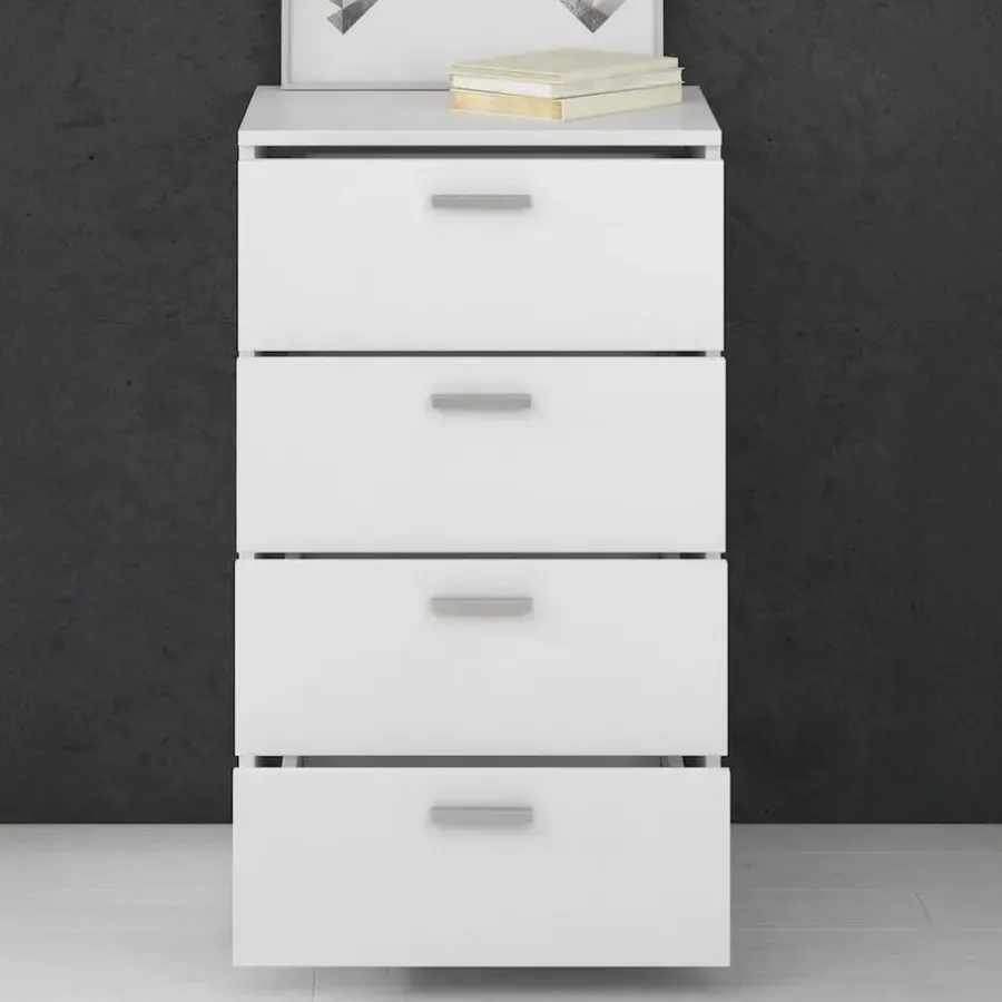 Meubella - Ladekast Dento - Wit - 50 cm