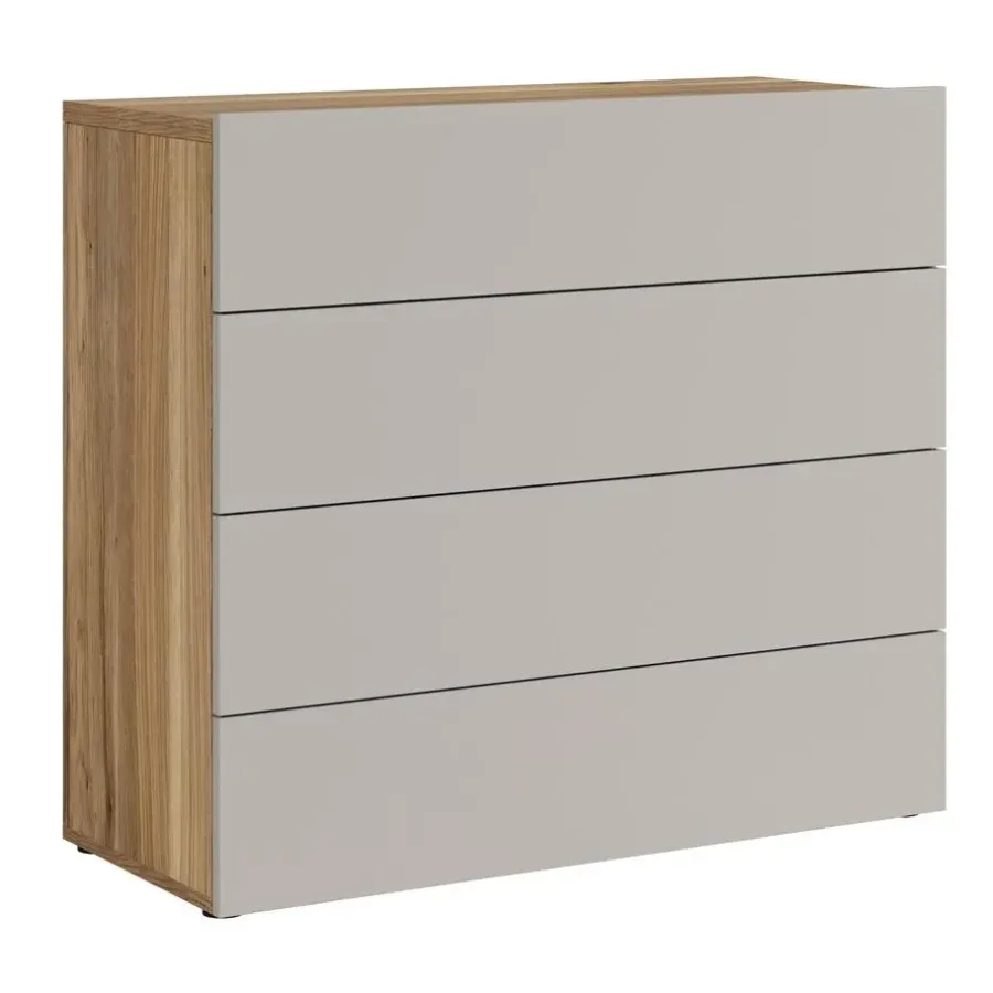Ladekasten|Ladekasten-Meubella - Ladekast Innocent - Beige - 100 cm
