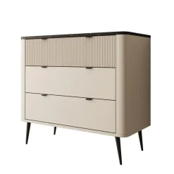 Ladekasten|Ladekasten-Meubella - Ladekast Mace - Beige - 90 cm