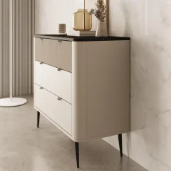 Ladekasten|Ladekasten-Meubella - Ladekast Mace - Beige - 90 cm