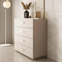 Meubella - Luzon - Ladekast - Beige - 100x44x92 cm