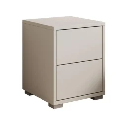 Nachtkastjes|Nachtkastjes-Meubella - Nachtkastje Gideon - Beige - 30 cm