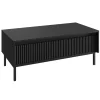Salontafels-Meubella - Salontafel Orvana - Zwart - 100 cm