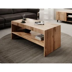 Salontafels-Meubella - Salontafel Vintar - Eiken - 120 cm