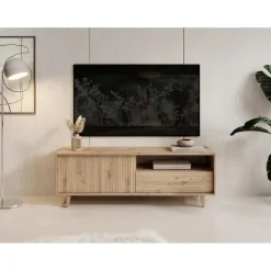 Meubella - TV-Meubel Fuzeta - Eiken - 152 cm
