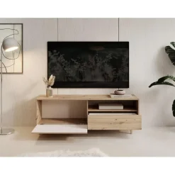 Meubella - TV-Meubel Fuzeta - Eiken - 152 cm