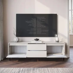 Meubella - TV-Meubel Orvana 2 - Beige - 174 cm