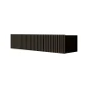 Tv Meubels-Meubella - TV-Meubel Pepinos - Mat zwart - 150 cm