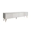 Meubella - TV-Meubel Winq 2 - Wit - 180 cm
